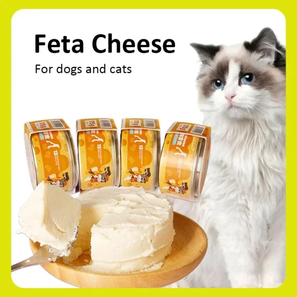 Cat Snacks Pet Food Goat's Milk Cheese Cake Dog Birthday Snacks Sugar Free Calcium Supplement Cheese Stick Cats Snacks Food