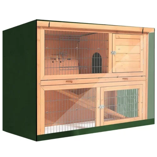 Pet Wire Cage Crate Cover Rabbit for Cat Habitat Waterproof Harmful Light Preven Q2D7B4