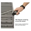 Heavy Duty Dog Cage with Roof Rust-Resistant Steel Locking Casters Feeding Door Ideal for Medium & Large Dogs Dog House Kennel