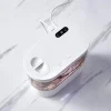 Creative Mini Fish Tank Desktop Aquarium USB Built-in Water Pump / LED Light / Filter Self-circulation Aquarium Goldfish Can