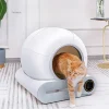 Automatic Smart Cat Litter Box Household Indoor Large Enclosed Sandbox for Cat Special Deodorizing Self-cleaning Cats Litter Box