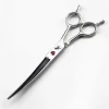 9inch 8" 7.0" Professional Japan Stainless Steel Pet Grooming Scissors Curved Hair Scissors For Cat And Dog Barber Shears