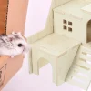 Delicate House Large Rabbit Hideout Wooden Cages Guinea Pig Houses and Hideouts