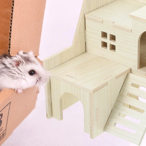 Delicate House Large Rabbit Hideout Wooden Cages Guinea Pig Houses and Hideouts