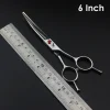 9inch 8" 7.0" Professional Japan Stainless Steel Pet Grooming Scissors Curved Hair Scissors For Cat And Dog Barber Shears