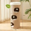 Multi-layer Felt Cat House Multi-function Tree Stump Cat House Wear-resistant Cat Scratching Board Pet Supplies Pet Furniture