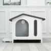 Dog house, indoor and outdoor dog kennel, all season universal plastic dog house, dog cage, household dog villa, pet house, pet