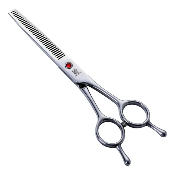Fenice Stainless Steel 7/7.5/8 inch Curved Scissors Pet Dog Grooming Scissors Pets Hair Cuttings Shears ножницы tijeras t
