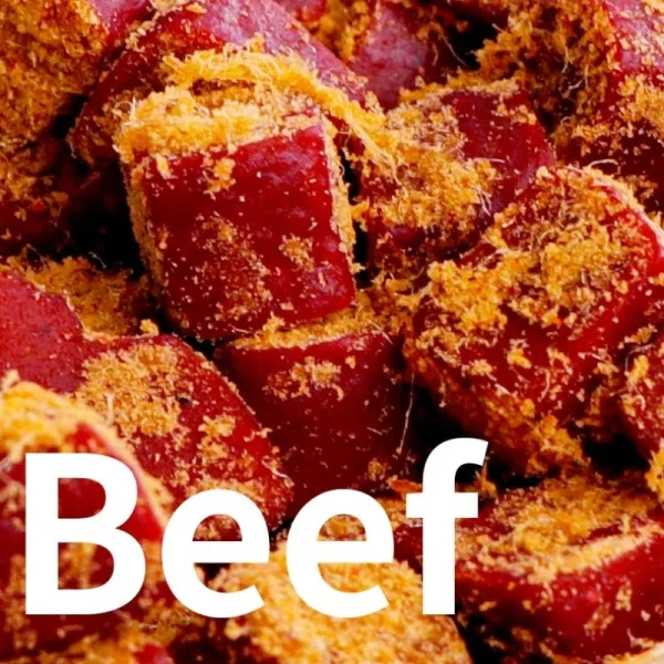 500g Large Volume Dog Snacks Meat Floss Beef Kernels Medium Small Dogs Pet Snacks Dog Food Training Reward Tooth Grinding Stick