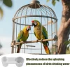 Plastic Pet Bird Drinker Feeder Water Bottle Cup Cat Chicken Pigeon Parrot Hamster Double Nozzle Water Guide For Family Garden