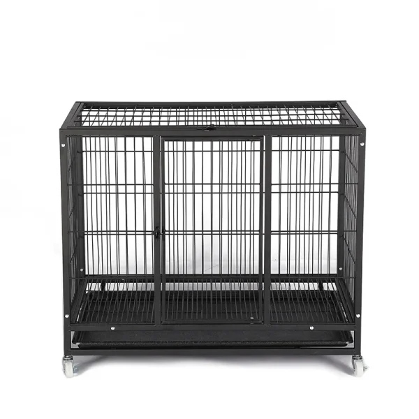 Factory Direct Sale Stainless Steel Dog Kennel Pet Cages & Houses Premium Metal Product