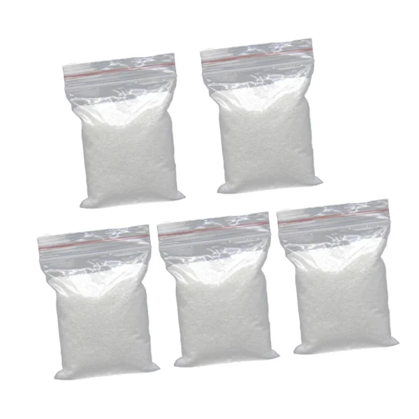 5 Packs Aquarium Sand Quartz 10kg for Fish White Tank Decoration Pebbles Bagged Substrate