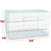 Lot of 6 Breeding Bird Carrier Cage for Parakeet Canary Finch Loverbird