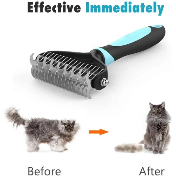 Professional Dog Brush Pet Hair Remover Dog Grooming Comb Removes Hairs Cats Dogs Animal Hair Brush Dog Accessories Pet Items