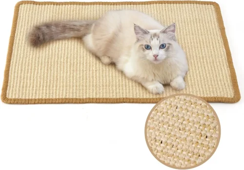 Cat Scratcher Sisal Mat Board Cat Scratch for Sharpen Nails Scraper Cats Tree Cat Toys Chair Table Sofa Mats Furniture Protector