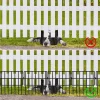 22 Pack Animal Barrier Fences, 1.5" Gap No Panels, Patio Total 22 ft(L)×16 in(H), Houses, Kennels
