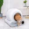 Automatic Cat Litter Box Self Cleaning with App Control & Cat Litter Mat Smart Cat Toilet for Multiple Large Cats