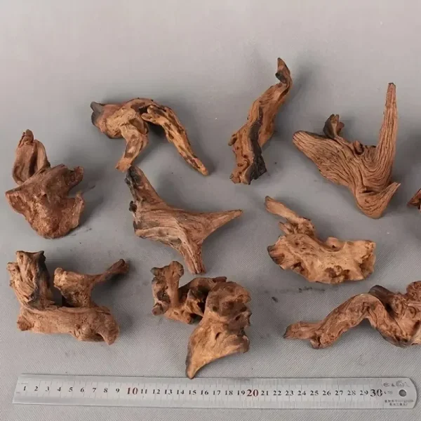 3/6/9PCS Micro Landscape Decoration 5-10CM Wood Branches, Small Driftwood For Aquarium, Fish Tank Ornaments Decor Home Pet Tool