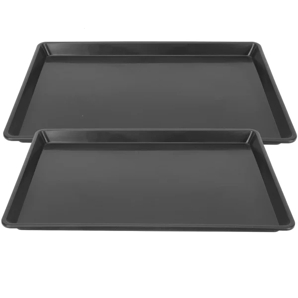 2Pcs Pet Tray Dog Crate Replacement Tray Bird Cage Litter Tray Rabbit Bottom Pan Parrot Potty Tray Cages Pet Products