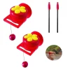 1Set Hummingbird Feeder Hand Held Accessories Durable Bird Feeder Plastic Hanging Dispenser Hummingbird Food Feeder for Garden