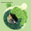 Bird Cage Bed House Cozy Comfortable Lovely Appearance Decorative Warm Bird Cage Bed for Parakeet Parakeet Bed