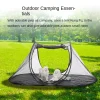 Camping cat and dog tent foldable pet fence, outdoor travel camping portable breathable cat and dog house, pet tent
