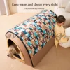 Dog Kennel, Winter Warmth, Large Dog, Super Large Dog House, Enclosed House, Removable and Washable in Winter