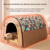 Dog Kennel, Winter Warmth, Large Dog, Super Large Dog House, Enclosed House, Removable and Washable in Winter