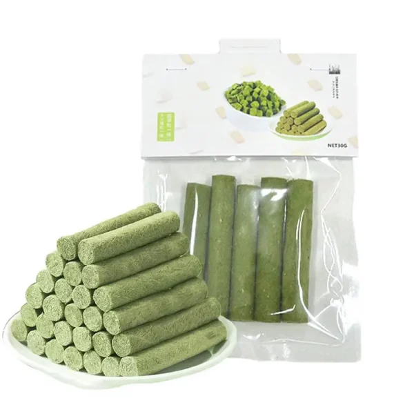 5Pcs/Bag Cat Grass Teeth Grinding Stick Pet Snack Hairball Removal Mild Hair Cat Teeth Cleaning Stick Nutrition Fatten Pet Foods