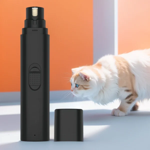 Electric Dog Nail Grinder Painless Paws Grooming and Smoothing Dog Nail Trimmer 2-Speed for Small Medium Large Dogs Cats