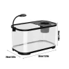 Betta Fish Smart Tank With Filtration And Lights Aquarium Kit Starter Aquarium Fish Bowl For Betta Tortoise Frog