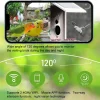 2.4G WIFI Smart Bird Feeder with Camera 1080P Auto Capture Bird Video and Motion Detection Notification AI Identify Bird Species
