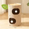 Multi-layer Felt Cat House Multi-function Tree Stump Cat House Wear-resistant Cat Scratching Board Pet Supplies Pet Furniture