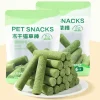 Cat Grass Sticks Grass Chewing Stick Freeze Dried Snacks Hairball Removal Mouth Health Teething Stick Natural Teeth Cleaner