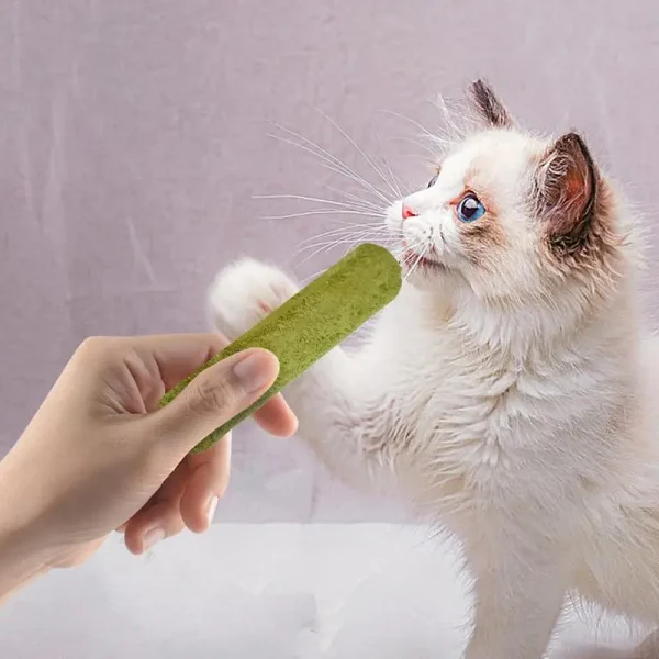 Freeze Dried Snacks Cat Food Gentle Natural Chew Stick Stress Relief Cat Food Cat Grass Stick For Small Medium Large Cats