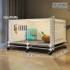 Rabbit Cage Household Extra Large Double-Layer Indoor Special Automatic Feces Cleaning Guinea Pig Cage Two-Story Platform Small House