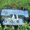 Bird Transport Cage Bird Travel Carrier with Perch Breathable Space Parrot Go Out Backpack Multi-functional Bird bag Outdoor