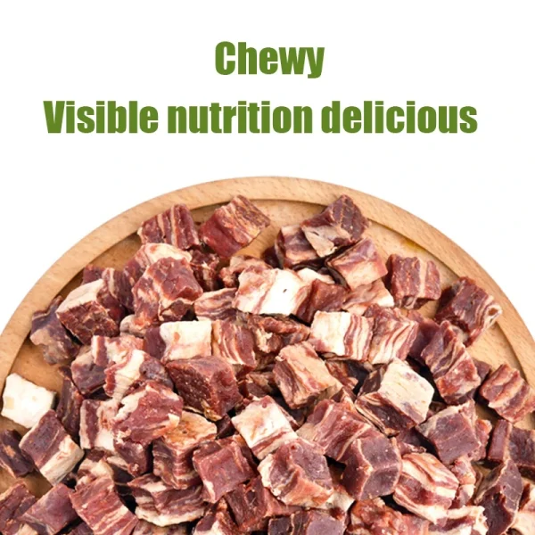 Pet shop dog snacks beef 500g chicken teddy pet training reward