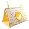Bird Hanging Hammock for Cage Winter Warm Nest Tent House Hideout Parrot Snuggle for Sleeping Playing & Rest D0LD