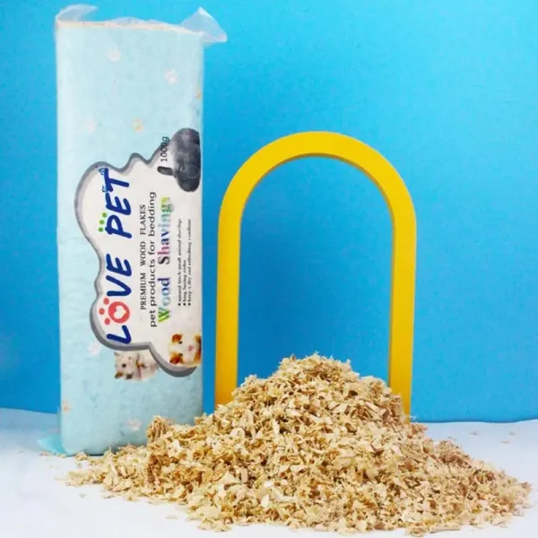 Hamster Sawdust Guinea Pig Bedding Pet Wood Chips Rabbit Wood Shavings Safe 1kg Hamster Cage Bedding Pet Cabin Nest Toys