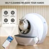 -warehouse shipping large automatic Cat Litter Toilet Furniture auto smart intelligent self cleaning cat litter box