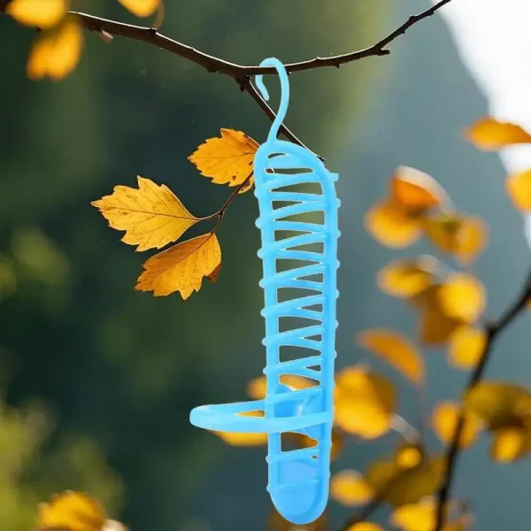 Bird Cage Feeder Foraging Toy Hollow Basket Millet Holder Toy Hook Design Pet Supplies For Budgies Lovebirds Medium Parrots