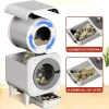 Self-Cleaning Cat Litter Box, 75L XL Capacity(48x55x61cm), WiFi APP Control, Odorless Automatic Cat Toilet with Garage Bags