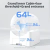 Anti Splash Open Top Automatic Cat Litter Box Self Cleaning