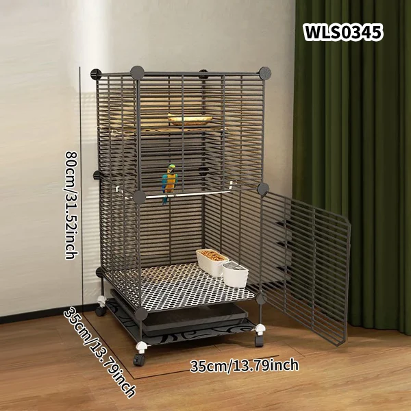 Birdcage Parrot Bird Villa Iron Mesh Cage Pigeon Tiger Skin Starling Acacia Bird Metal Bird Cage