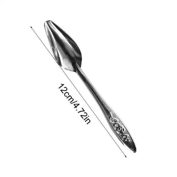 10pcs Portable baby bird feeding water spoon bird parrot feeding spoon stainless steel water milk powder feeder Animal Care Tool
