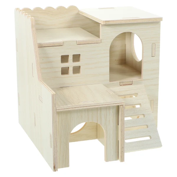 Delicate House Large Rabbit Hideout Wooden Cages Guinea Pig Houses and Hideouts