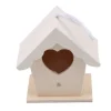 Wooden Mini Bird Cage Outdoor Hanging Birdhouse Box Garden Bird Cages Home Yard Decoration Bird Products Wooden Bird Parrot Nest
