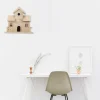 Wooden Bird House Pet Bird Nest Hanging Sleeping Nest Bird Nest Box Garden Decor Wooden Bird Nest Nest Decoration