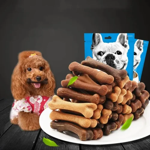 Dog Snacks Puppy Molar Stick Training Pet Dog Food Puppy Teeth Cleaning Sticks Pet Food Bone Dog Chew Snacks for Small Dogs